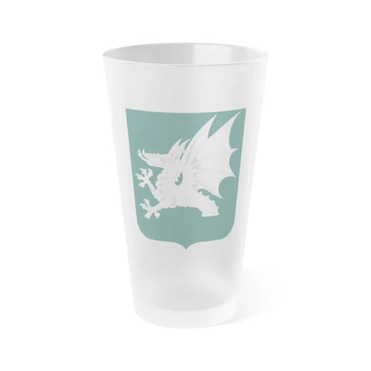 15 Transportation Battalion 2 (U.S. Army) Frosted Pint Glass 16oz Default Title - Go Mug Yourself