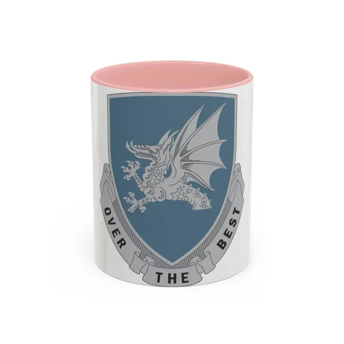 15 Transportation Battalion (U.S. Army) Accent Coffee Mug 11oz Pink - Go Mug Yourself