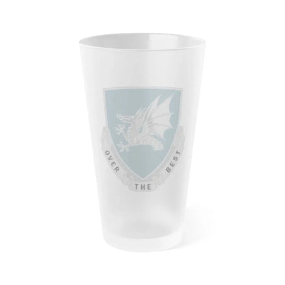 15 Transportation Battalion (U.S. Army) Frosted Pint Glass 16oz Default Title - Go Mug Yourself