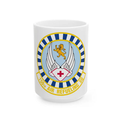 150 Air Refueling Squadron (U.S. Air Force) White Coffee Mug-15oz-Go Mug Yourself