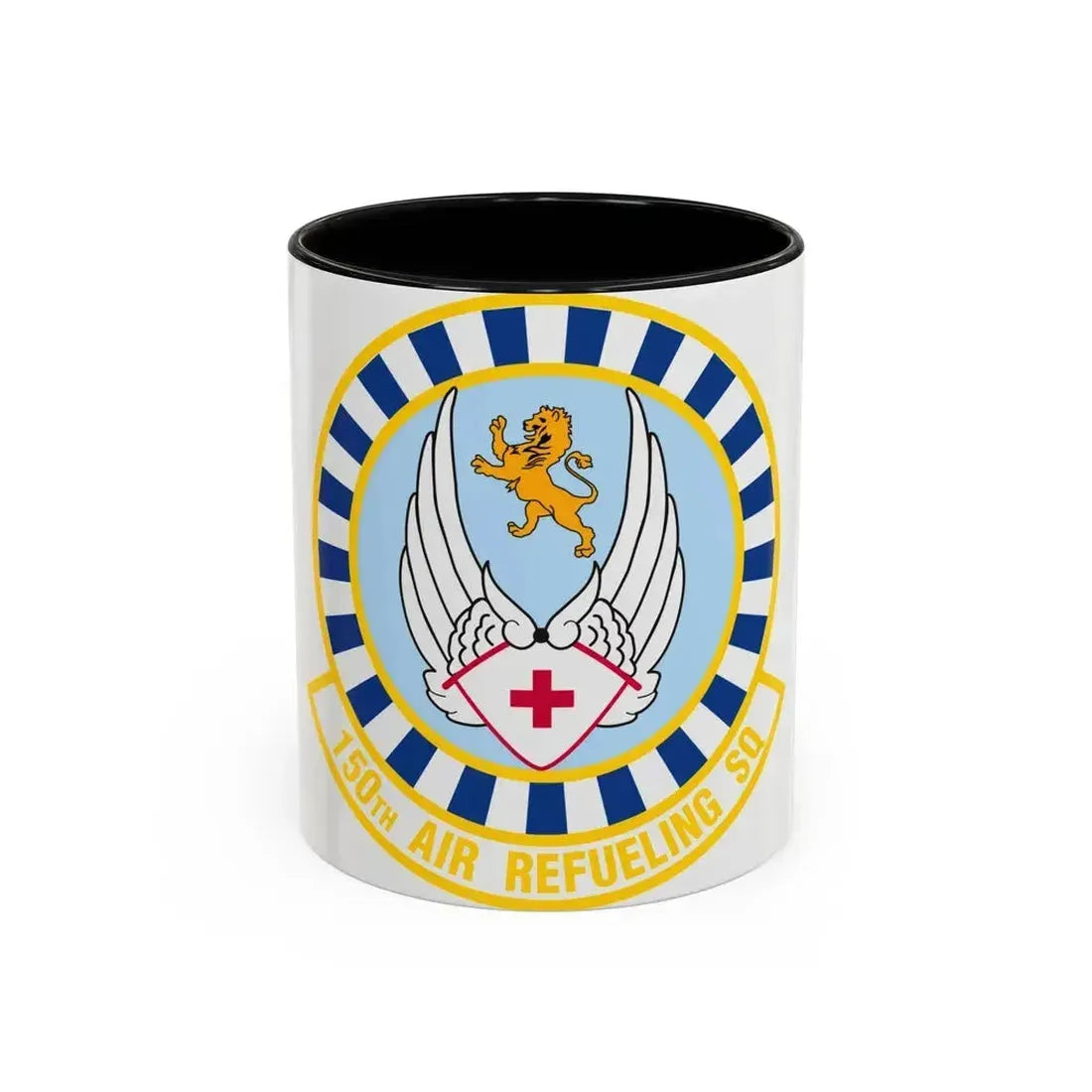 150 Air Refueling Squadron (U.S. Air Force) Accent Coffee Mug 11oz Black - Go Mug Yourself