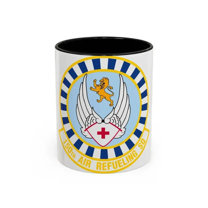150 Air Refueling Squadron (U.S. Air Force) Accent Coffee Mug 11oz Black - Go Mug Yourself