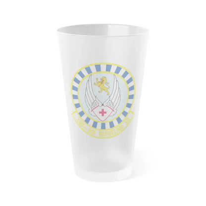 150 Air Refueling Squadron (U.S. Air Force) Frosted Pint Glass 16oz Default Title - Go Mug Yourself