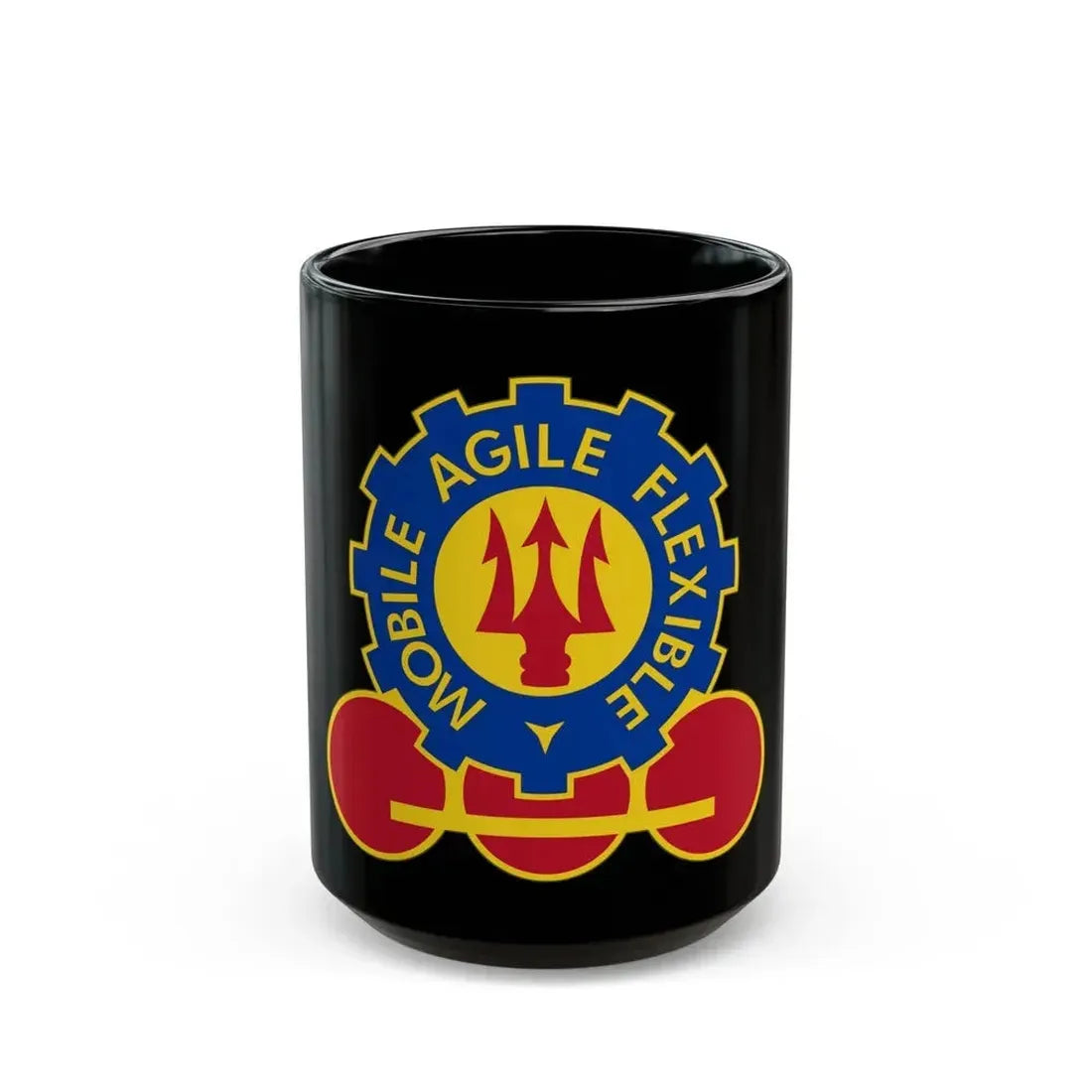 150 Engineer Battalion (U.S. Army) Black Coffee Mug 15oz - Go Mug Yourself