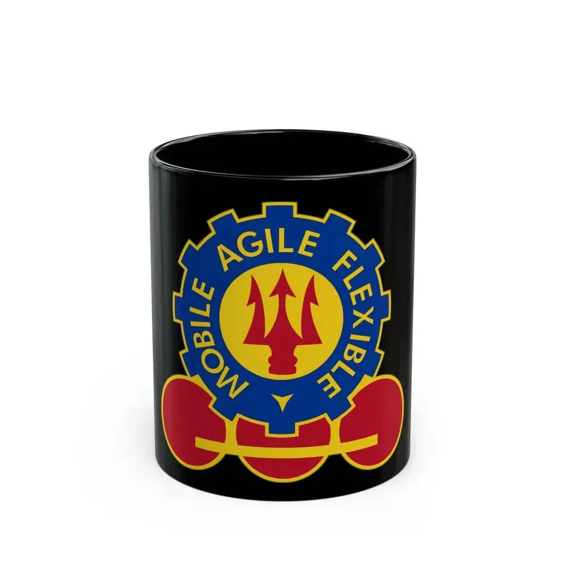 150 Engineer Battalion (U.S. Army) Black Coffee Mug - Go Mug Yourself