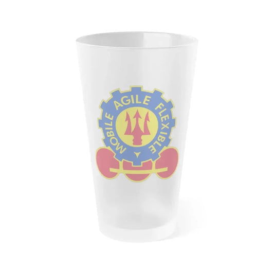 150 Engineer Battalion (U.S. Army) Frosted Pint Glass 16oz Default Title - Go Mug Yourself