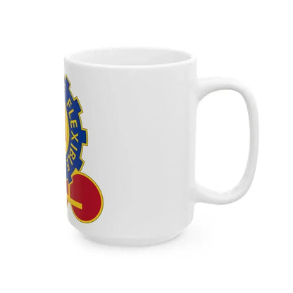 150 Engineer Battalion (U.S. Army) White Coffee Mug - Go Mug Yourself