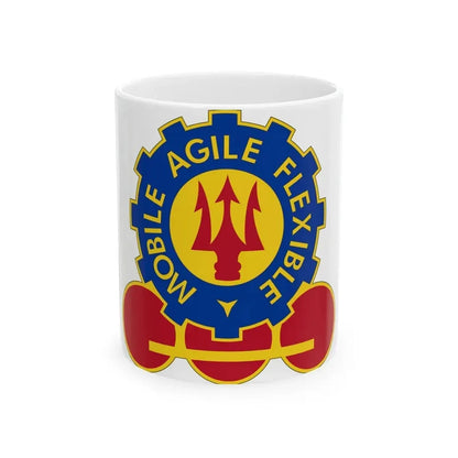 150 Engineer Battalion (U.S. Army) White Coffee Mug - Go Mug Yourself