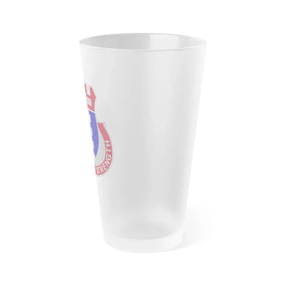 150 Engineer Battalion v2 (U.S. Army) Frosted Pint Glass 16oz - Go Mug Yourself