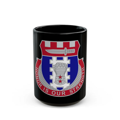 150 Engineer Battalion1 (U.S. Army) Black Coffee Mug-15oz-Go Mug Yourself