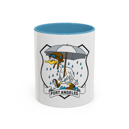 USCG Air Station Port Angeles PAAS (U.S. Coast Guard) Accent Coffee Mug