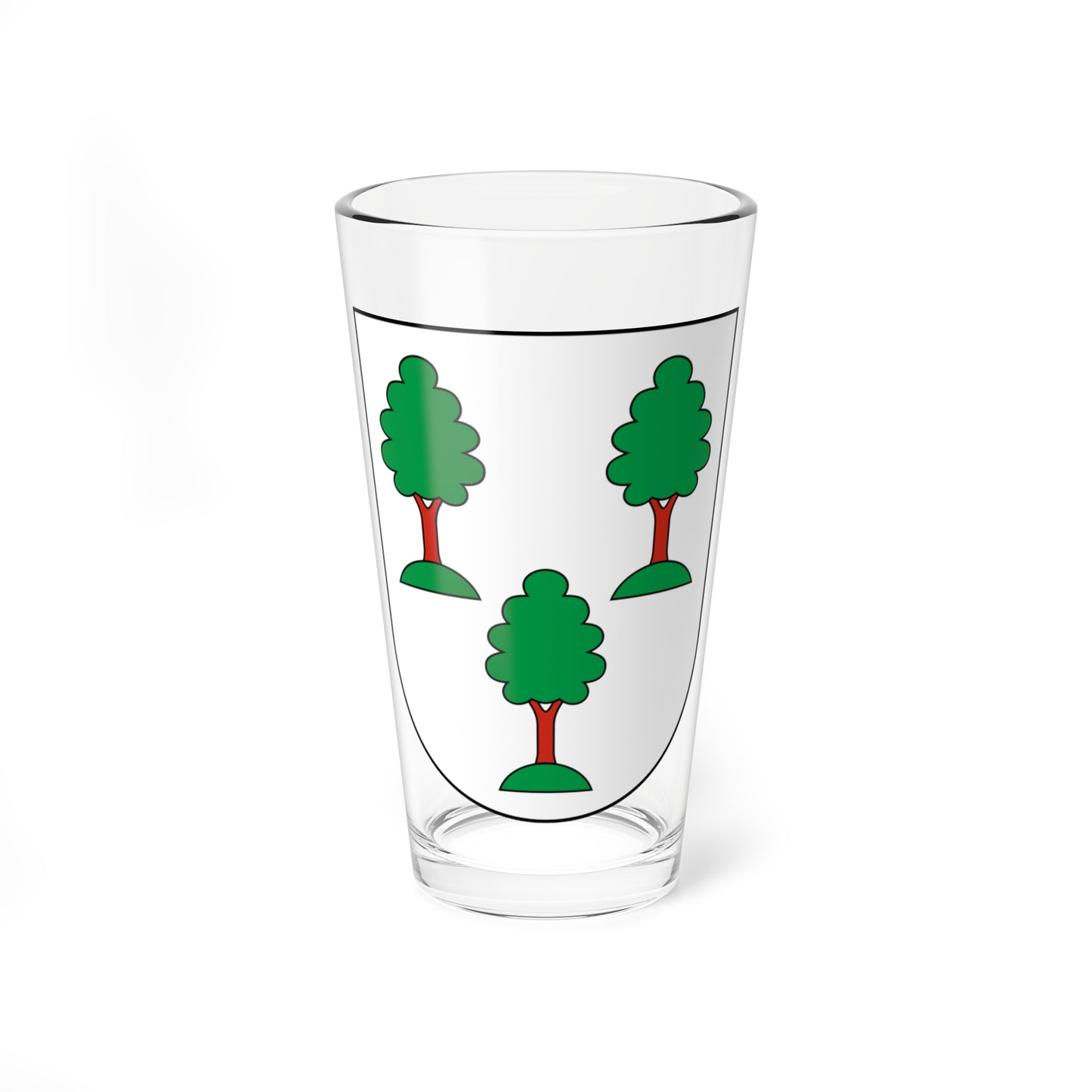 Uster-Kirchuster-blazon (Switzerland) (Coat of Arms) Pint Glass 16oz