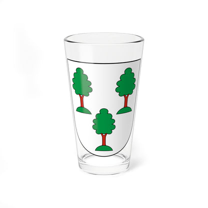 Uster-Kirchuster-blazon (Switzerland) (Coat of Arms) Pint Glass 16oz