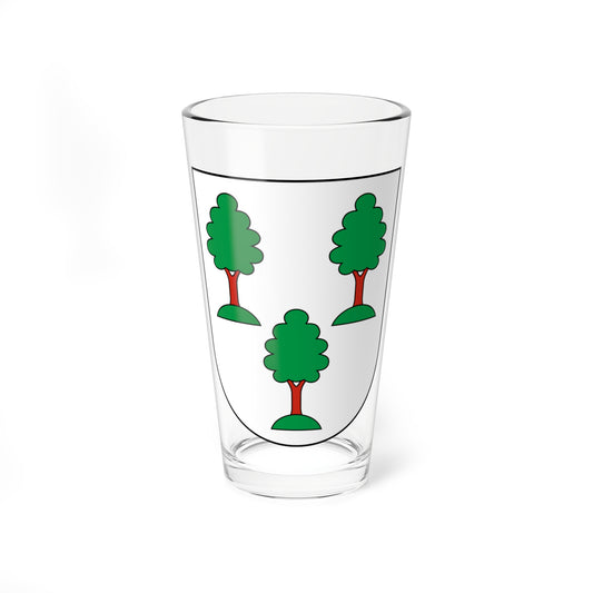 Uster-Kirchuster-blazon (Switzerland) (Coat of Arms) Pint Glass 16oz