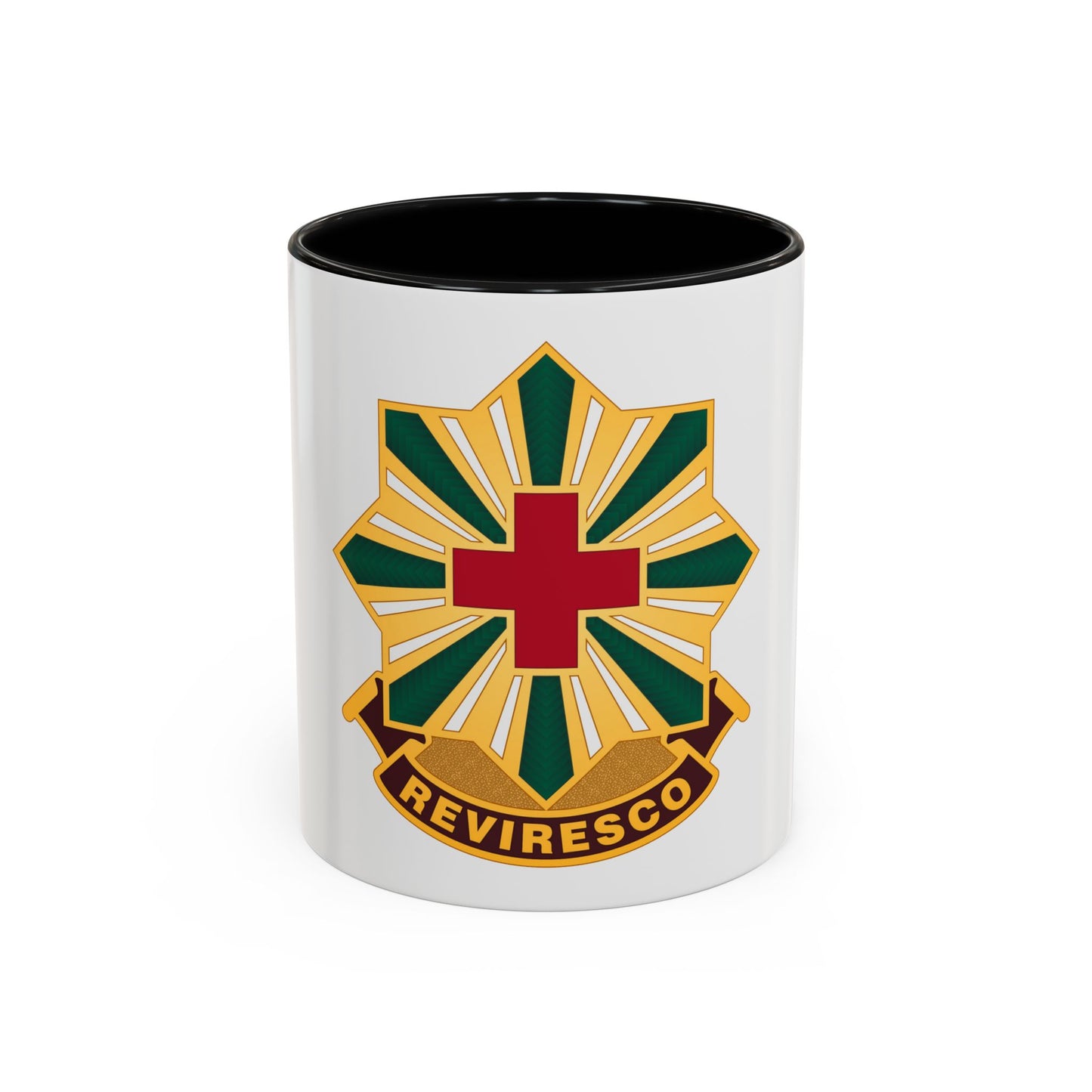 528th Hospital Center (U.S. Army) Accent Coffee Mug