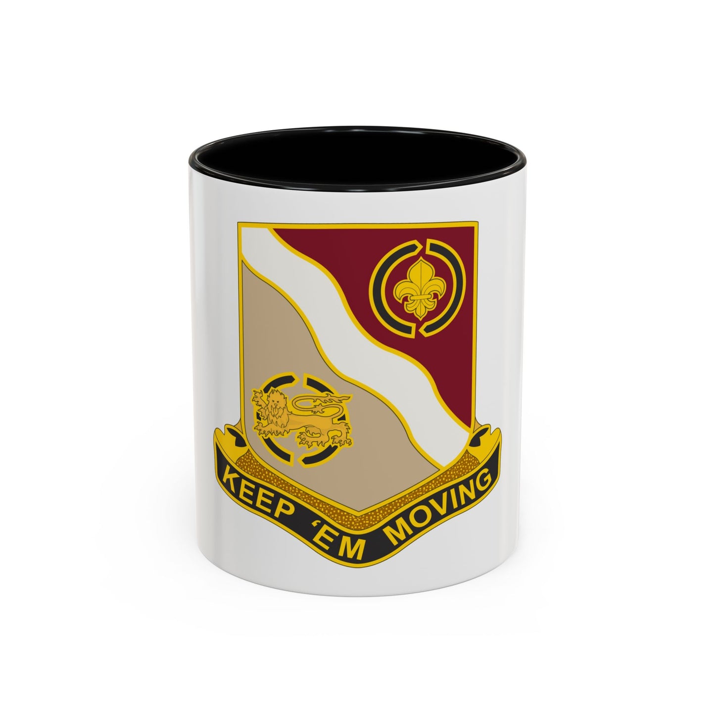 446 Transportation Battalion (U.S. Army) Accent Coffee Mug