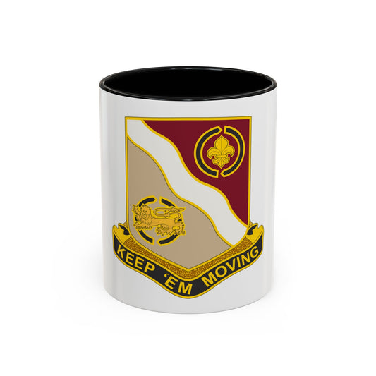 446 Transportation Battalion (U.S. Army) Accent Coffee Mug