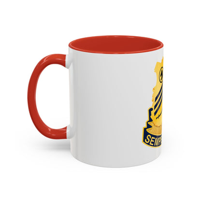 105 Cavalry Regiment (U.S. Army) Accent Coffee Mug