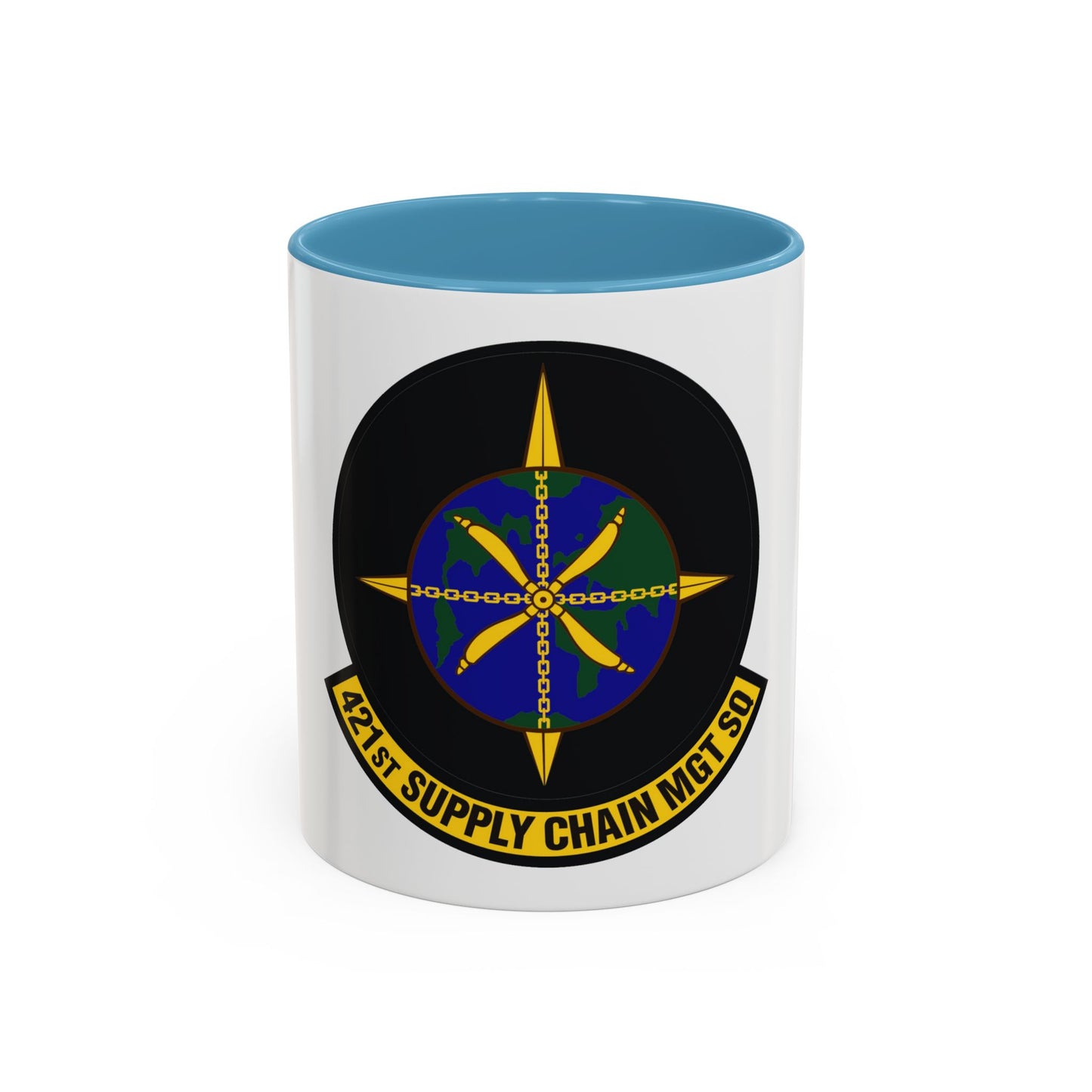421st Supply Chain Management Squadron (U.S. Air Force) Accent Coffee Mug