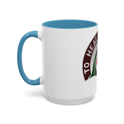 458 Surgical Hospital (U.S. Army) Accent Coffee Mug