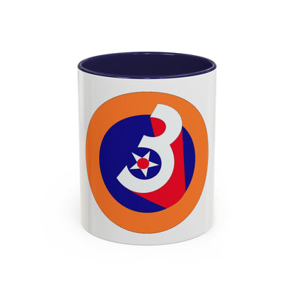 3 Air Force (U.S. Army) Accent Coffee Mug