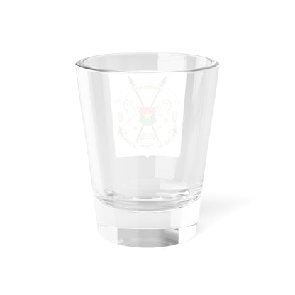 Coat of arms of Burkina Faso - Shot Glass 1.5oz