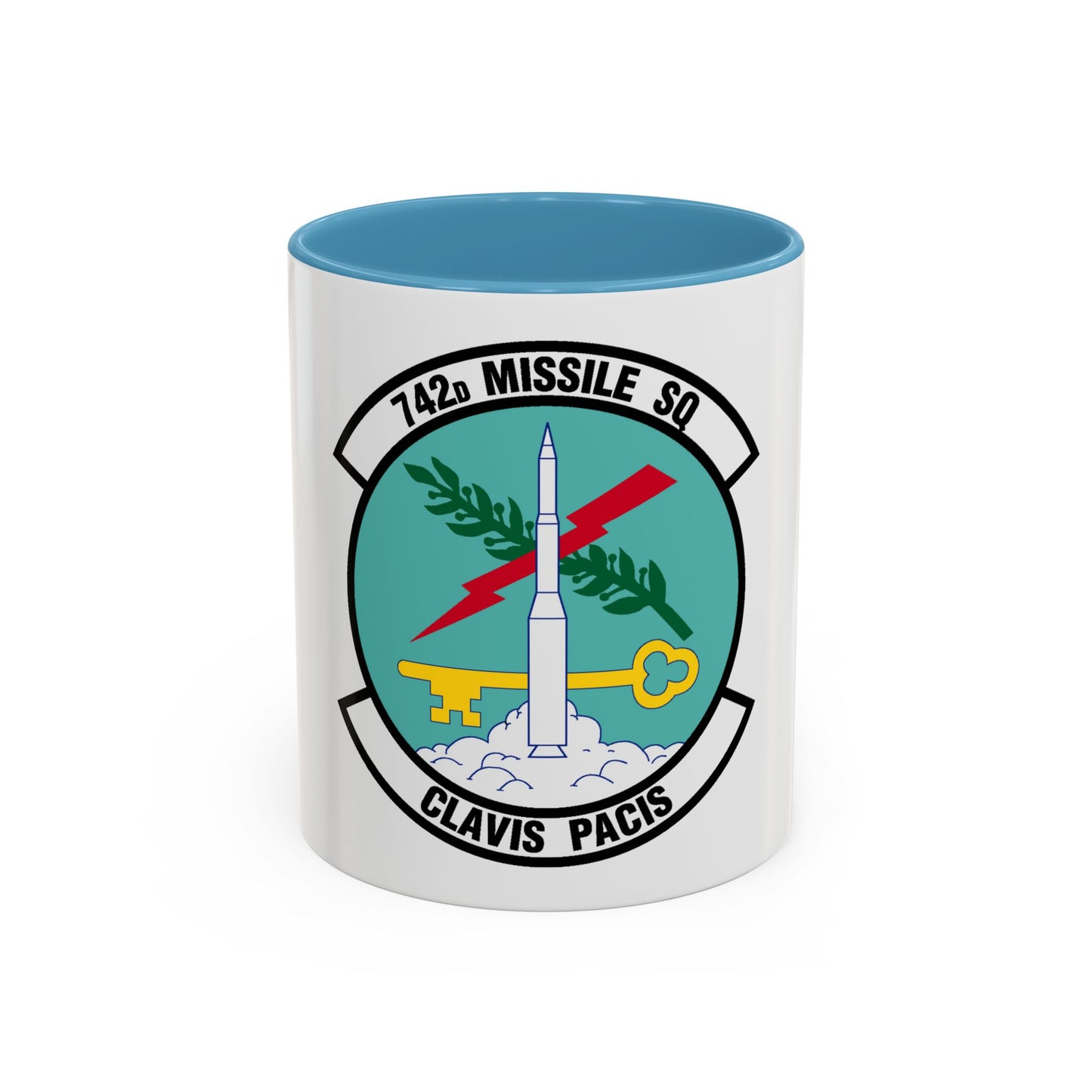 742 Missile Squadron AFGSC (U.S. Air Force) Accent Coffee Mug