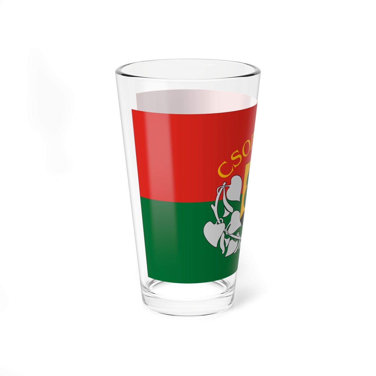 Flag of Csobanka (Hungary) Pint Glass 16oz