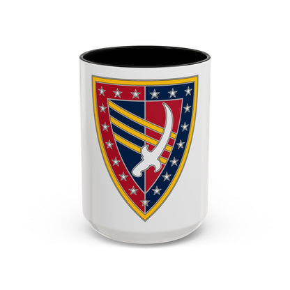 38 Sustainment Brigade (U.S. Army) Accent Coffee Mug