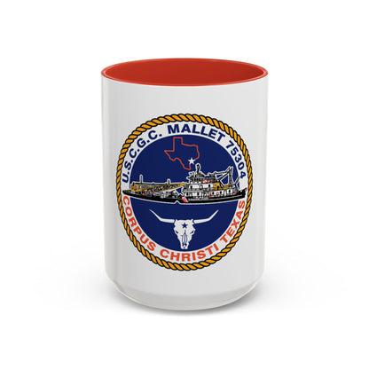 USCGC Mallet 75304 (U.S. Coast Guard) Accent Coffee Mug