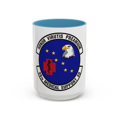 99th Medical Support Squadron (U.S. Air Force) Accent Coffee Mug