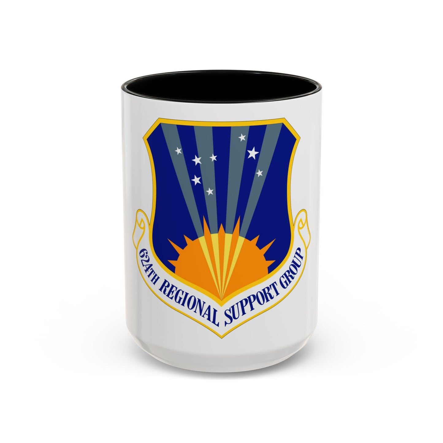 624th Regional Support Group (U.S. Air Force) Accent Coffee Mug