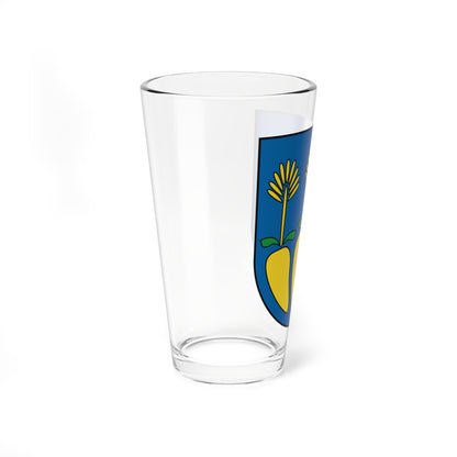 Coat of Arms of Zázrivá (Slovakia) (Coat of Arms) Pint Glass 16oz