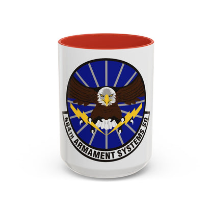 684th Armament Systems Squadron (U.S. Air Force) Accent Coffee Mug