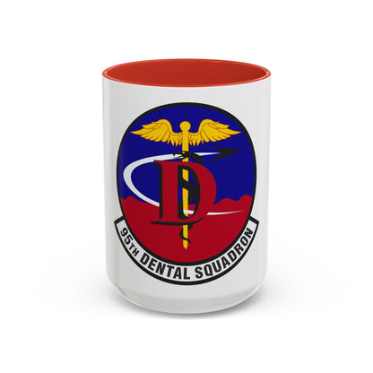 95th Dental Squadron (U.S. Air Force) Accent Coffee Mug