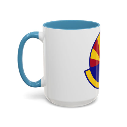 56 Healthcare Operations Squadron AETC (U.S. Air Force) Accent Coffee Mug