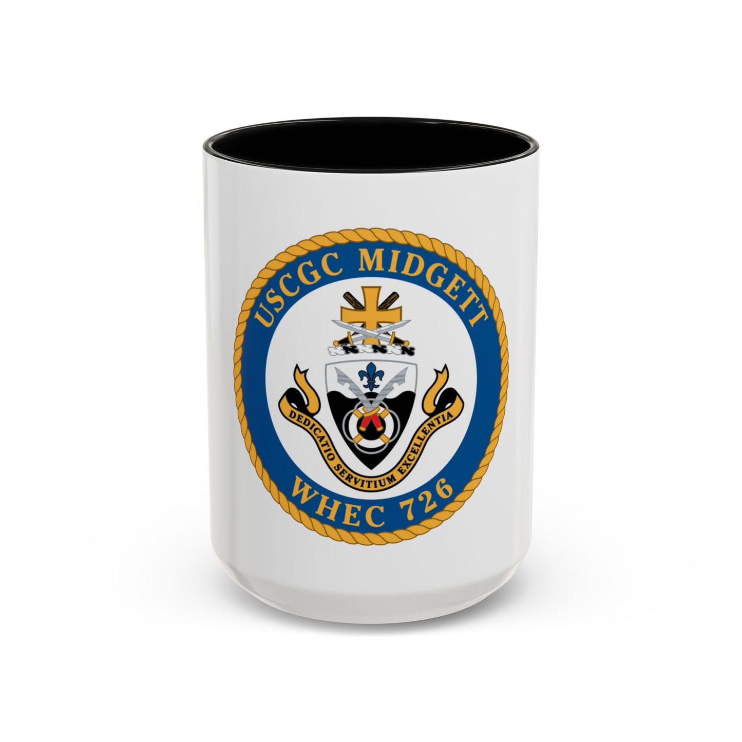 USCG Midgett WHEC 726 (U.S. Coast Guard) Accent Coffee Mug