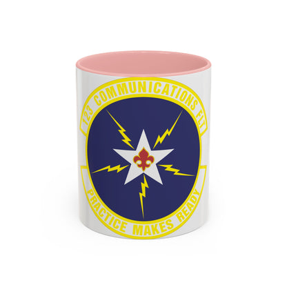 123d Communications Squadron (U.S. Air Force) Accent Coffee Mug