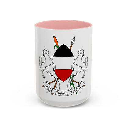 Coat of arms of Upper Volta (1967-1984) - Accent Coffee Mug