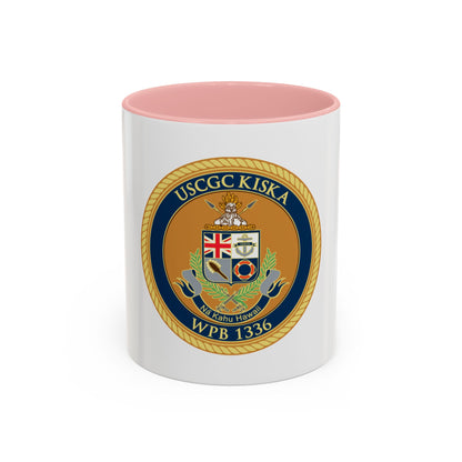 USCGC Kiska WPB 1336 (U.S. Coast Guard) Accent Coffee Mug