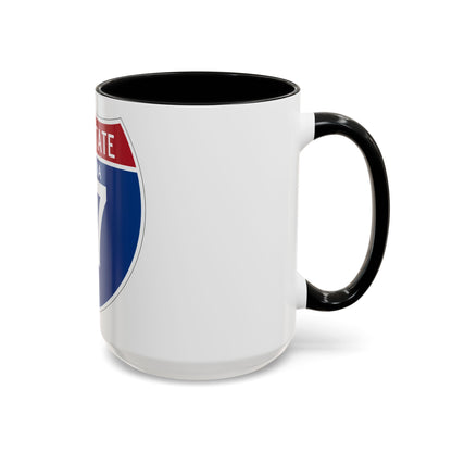 Interstate 17 (U.S. Highways) Accent Coffee Mug
