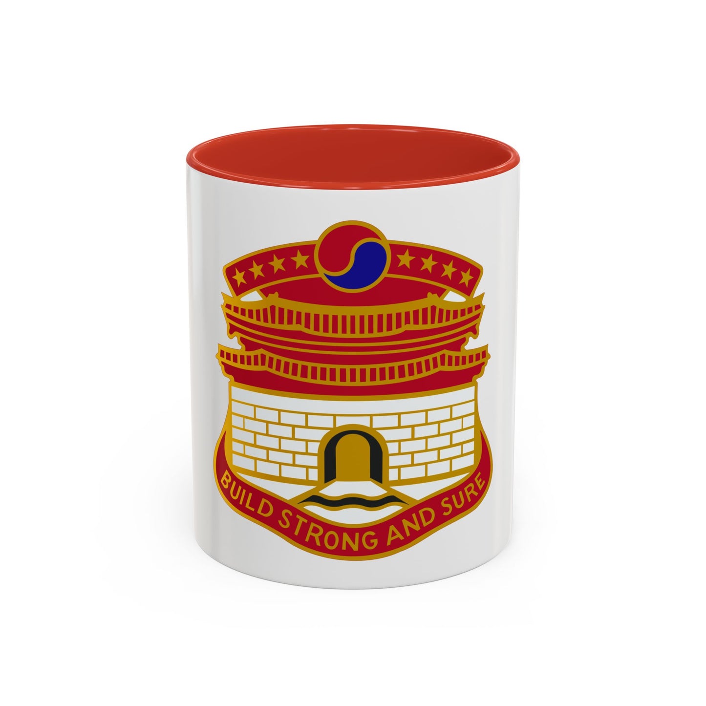 24 Engineer Group (U.S. Army) Accent Coffee Mug