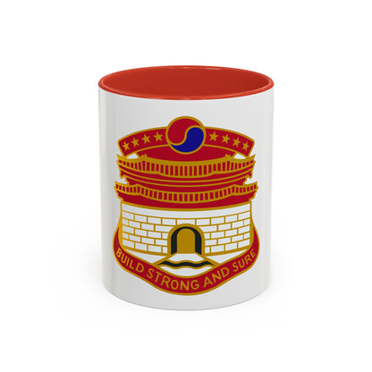 24 Engineer Group (U.S. Army) Accent Coffee Mug