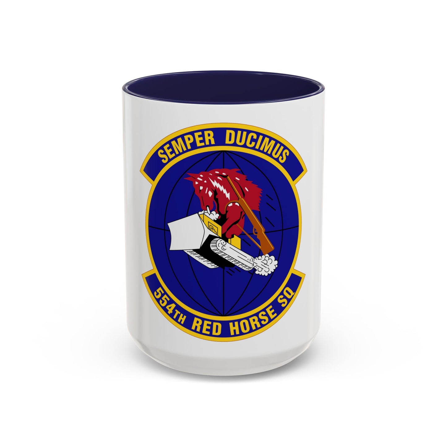 554 RED HORSE Squadron PACAF (U.S. Air Force) Accent Coffee Mug
