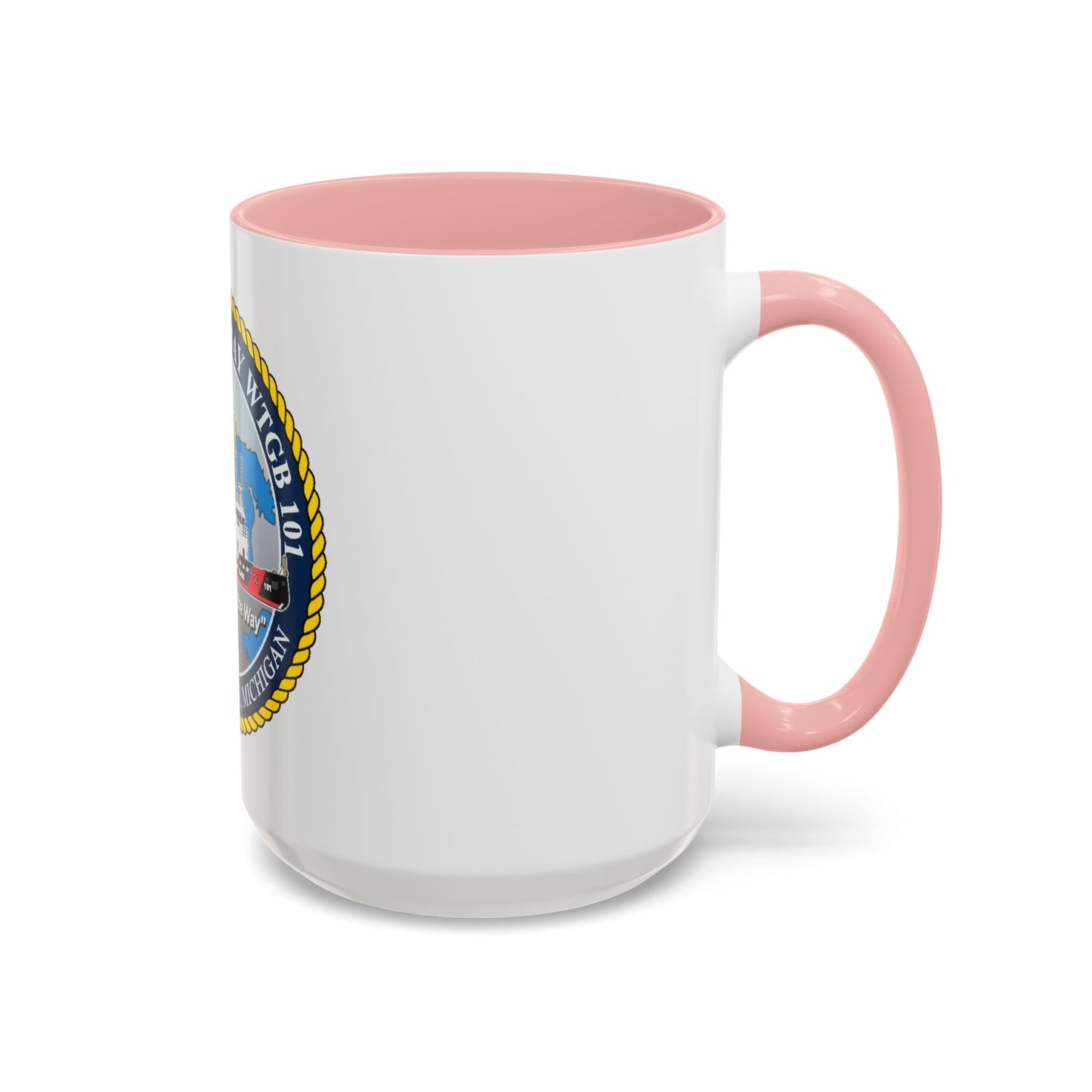 USCG Katmai Bay WTGB 101 (U.S. Coast Guard) Accent Coffee Mug