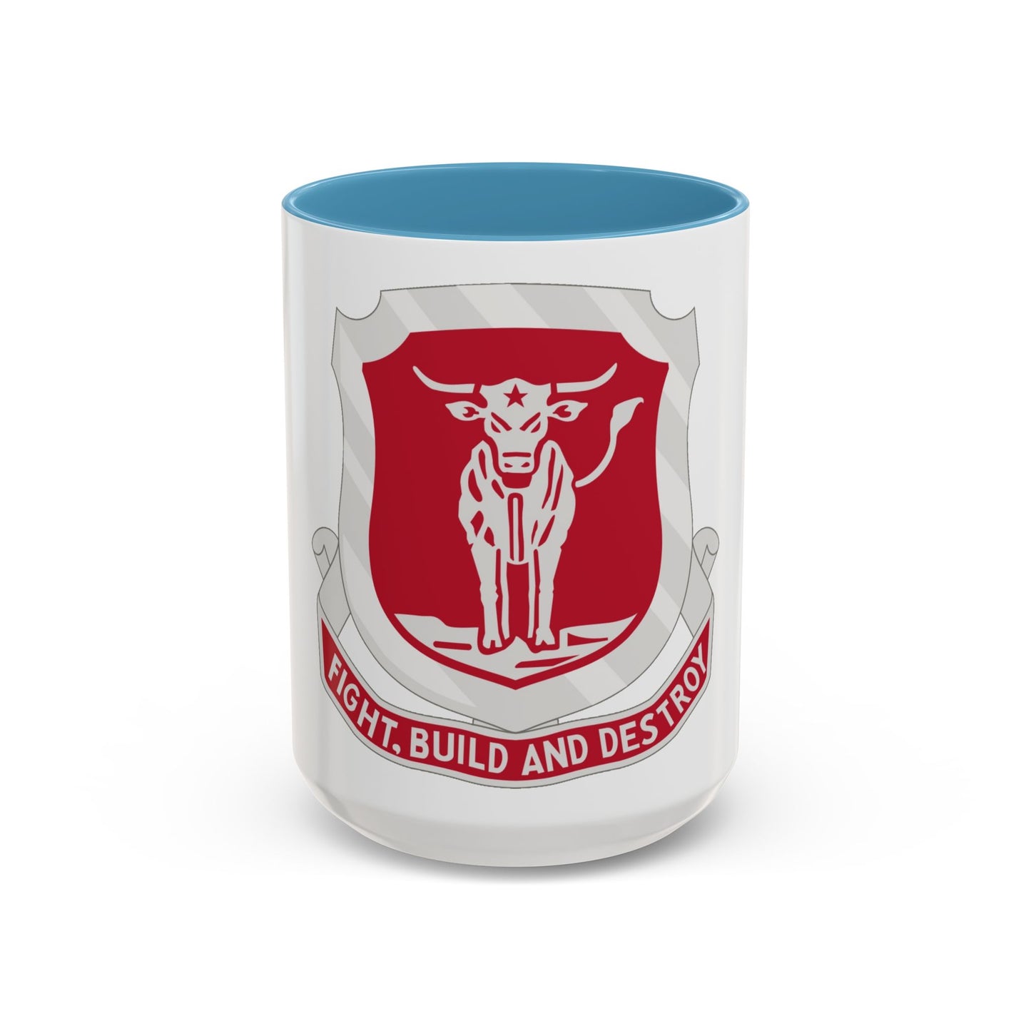 39 Engineer Battalion (U.S. Army) Accent Coffee Mug