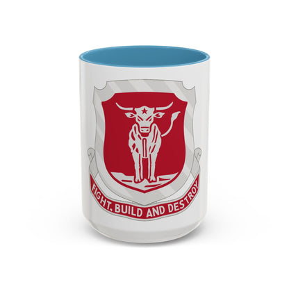 39 Engineer Battalion (U.S. Army) Accent Coffee Mug