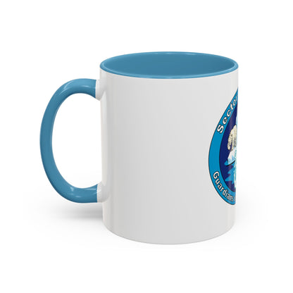 USCG Sector Anchorage (U.S. Coast Guard) Accent Coffee Mug