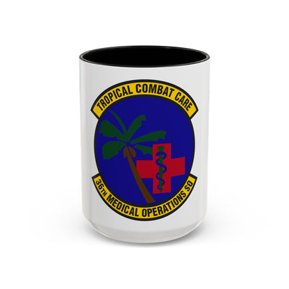 36th Medical Operations Squadron (U.S. Air Force) Accent Coffee Mug