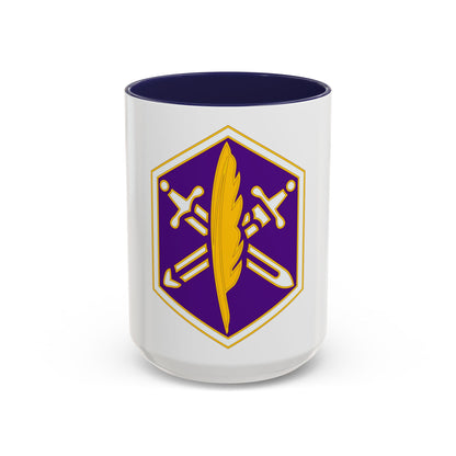 85 Civil Affairs Brigade 2 (U.S. Army) Accent Coffee Mug